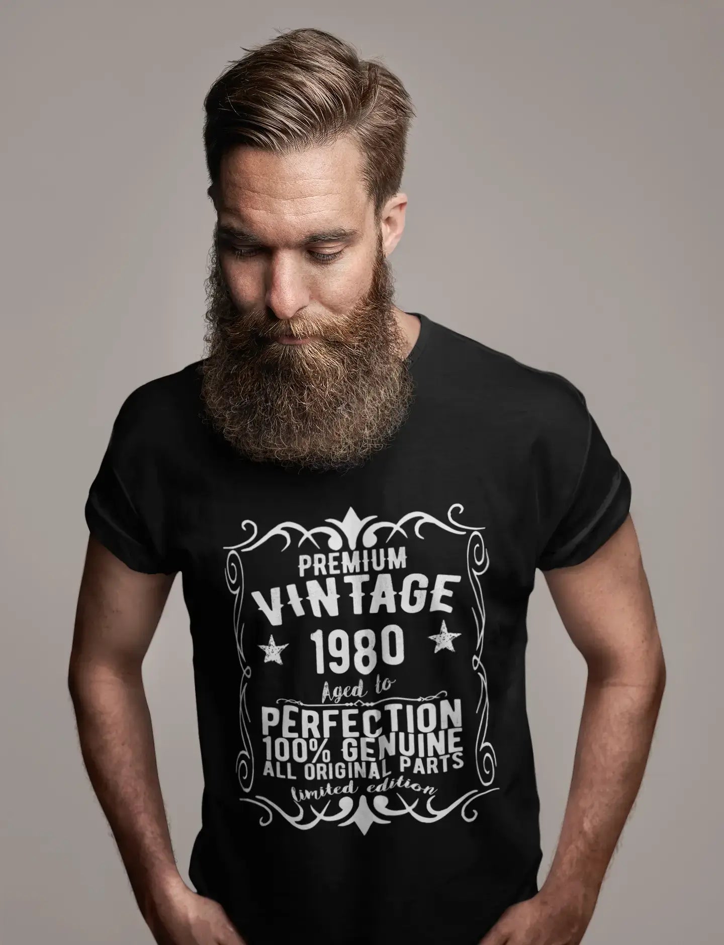 Homme Tee Vintage T Shirt Premium Vintage Year 1980