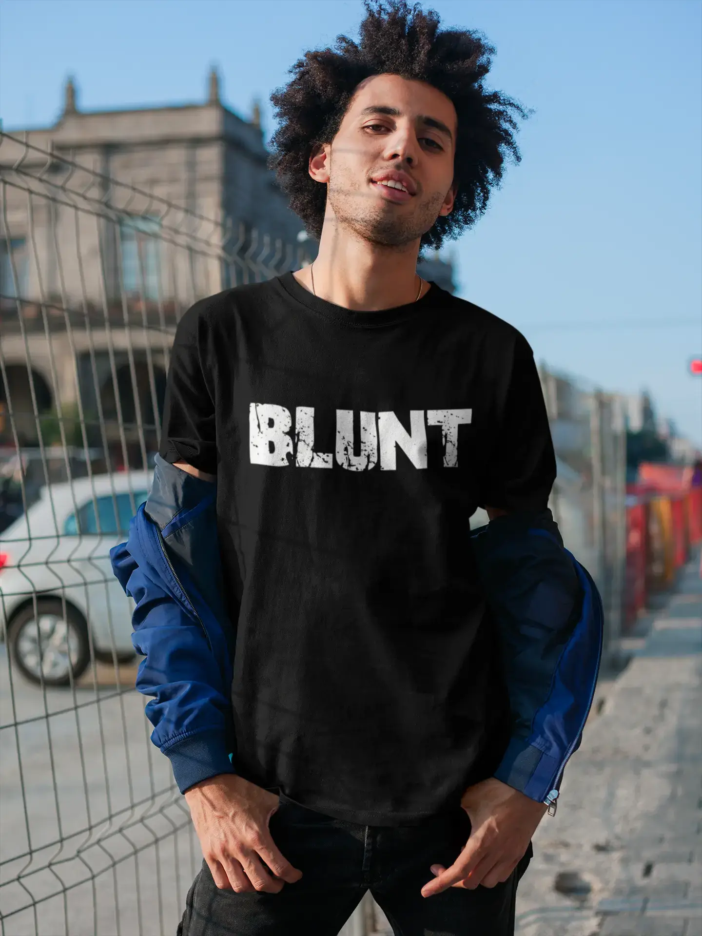 Homme Tee Vintage T Shirt Blunt