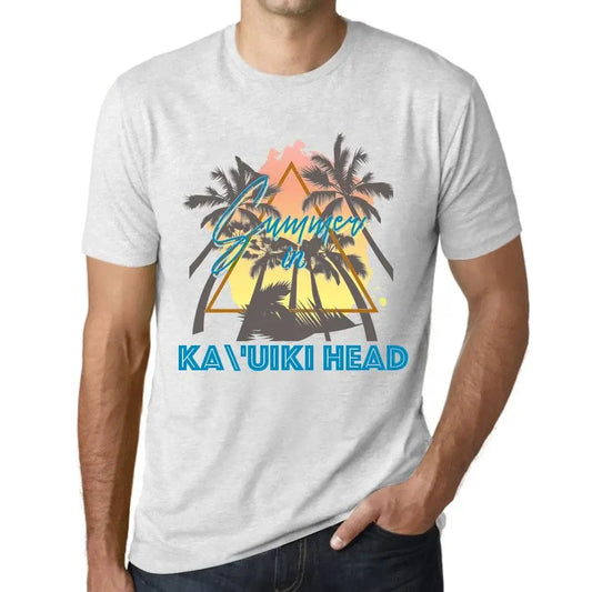 Men's Graphic T-Shirt Ka'uiki Head Eco-Friendly Limited Edition Short Sleeve Tee-Shirt Vintage Birthday Gift Novelty