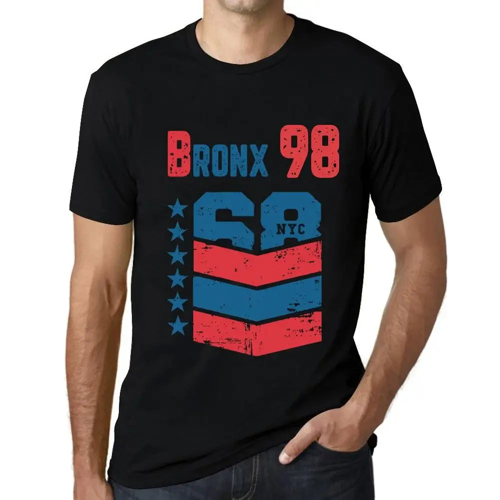 Men's Graphic T-Shirt Bronx 98 98th Birthday Anniversary 98 Year Old Gift 1926 Vintage Eco-Friendly Short Sleeve Novelty Tee