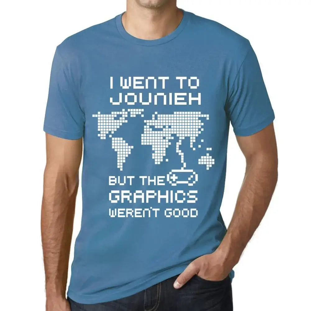 Men's Graphic T-Shirt I Went To Jounieh But The Graphics Weren’t Good Eco-Friendly Limited Edition Short Sleeve Tee-Shirt Vintage Birthday Gift Novelty