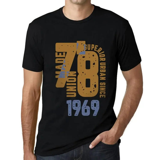 Men's Graphic T-Shirt Superior Urban Style Since 1969 55th Birthday Anniversary 55 Year Old Gift 1969 Vintage Eco-Friendly Short Sleeve Novelty Tee