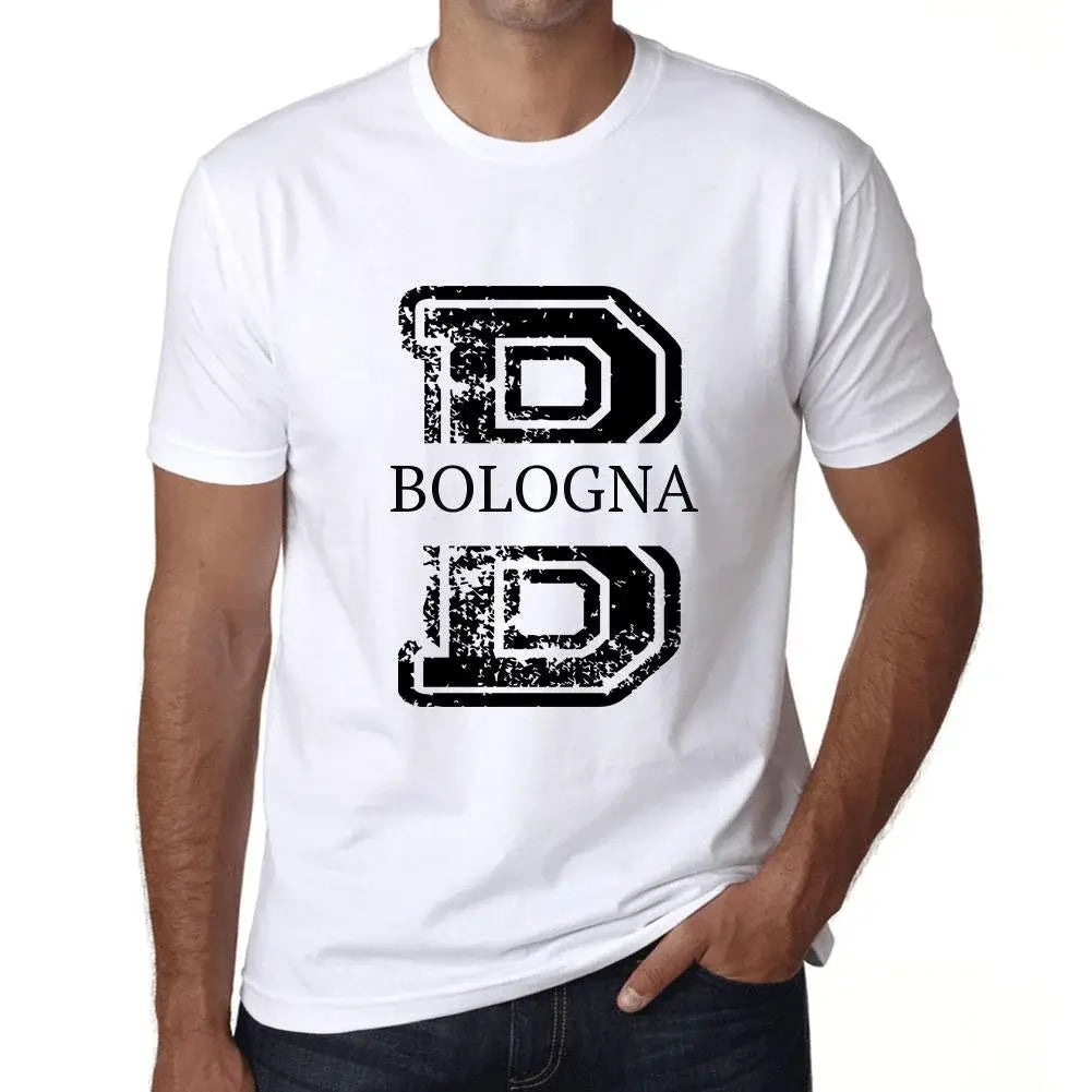 Men's Graphic T-Shirt Bologna Eco-Friendly Limited Edition Short Sleeve Tee-Shirt Vintage Birthday Gift Novelty