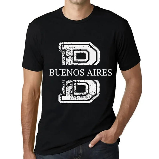 Men's Graphic T-Shirt Buenos Aires Eco-Friendly Limited Edition Short Sleeve Tee-Shirt Vintage Birthday Gift Novelty
