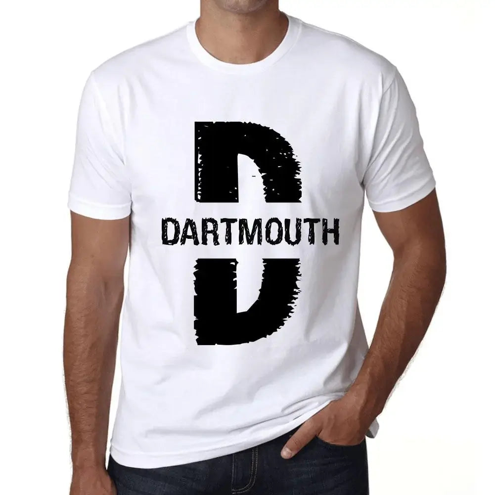 Men's Graphic T-Shirt Dartmouth Eco-Friendly Limited Edition Short Sleeve Tee-Shirt Vintage Birthday Gift Novelty