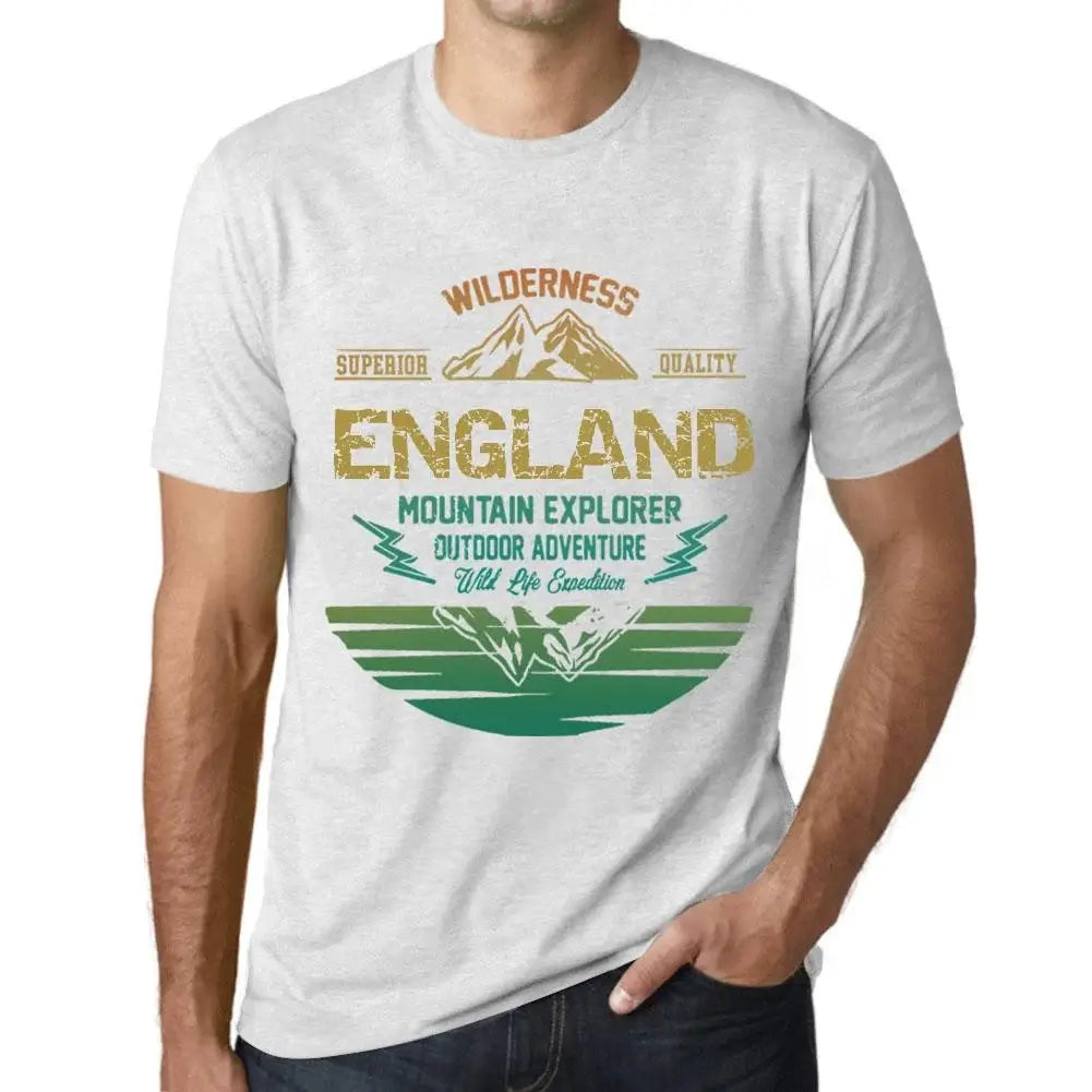 Men's Graphic T-Shirt Outdoor Adventure, Wilderness, Mountain Explorer England Eco-Friendly Limited Edition Short Sleeve Tee-Shirt Vintage Birthday Gift Novelty