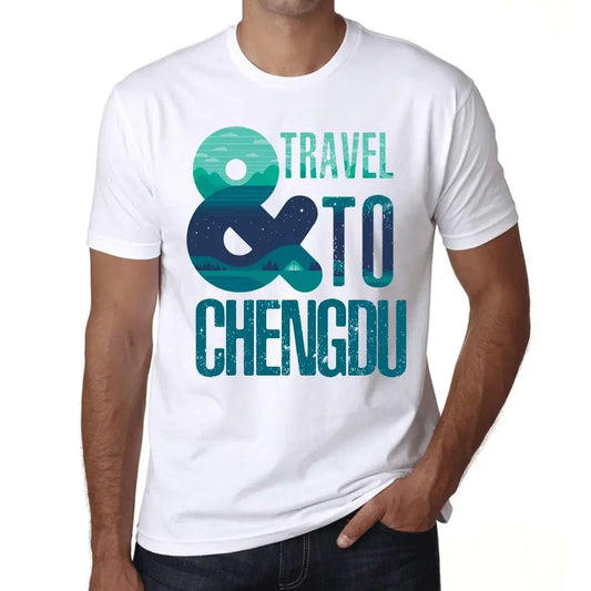 Men's Graphic T-Shirt And Travel To Chengdu Eco-Friendly Limited Edition Short Sleeve Tee-Shirt Vintage Birthday Gift Novelty