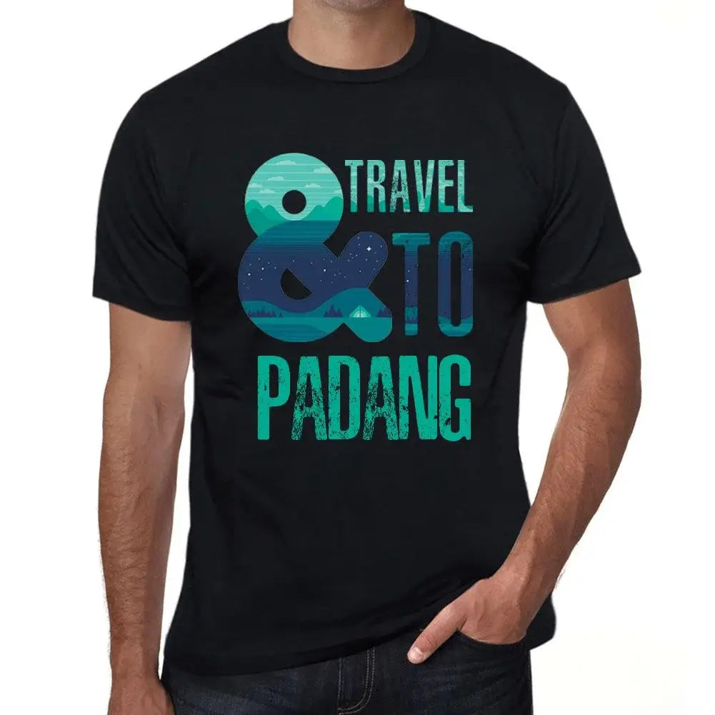 Men's Graphic T-Shirt And Travel To Padang Eco-Friendly Limited Edition Short Sleeve Tee-Shirt Vintage Birthday Gift Novelty