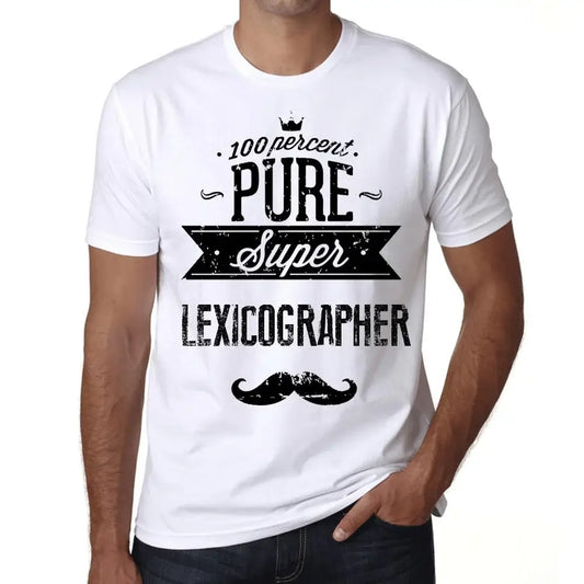 Men's Graphic T-Shirt 100% Pure Super Lexicographer Eco-Friendly Limited Edition Short Sleeve Tee-Shirt Vintage Birthday Gift Novelty