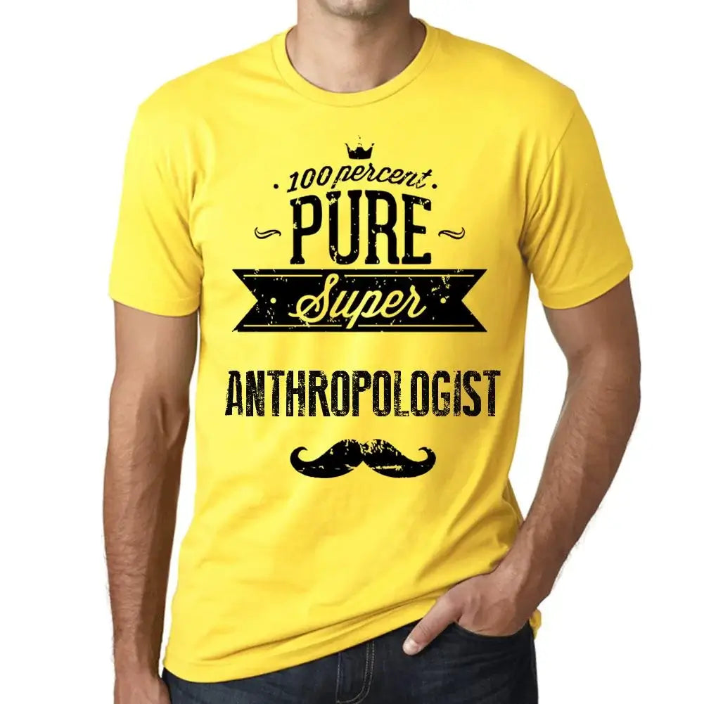 Men's Graphic T-Shirt 100% Pure Super Anthropologist Eco-Friendly Limited Edition Short Sleeve Tee-Shirt Vintage Birthday Gift Novelty