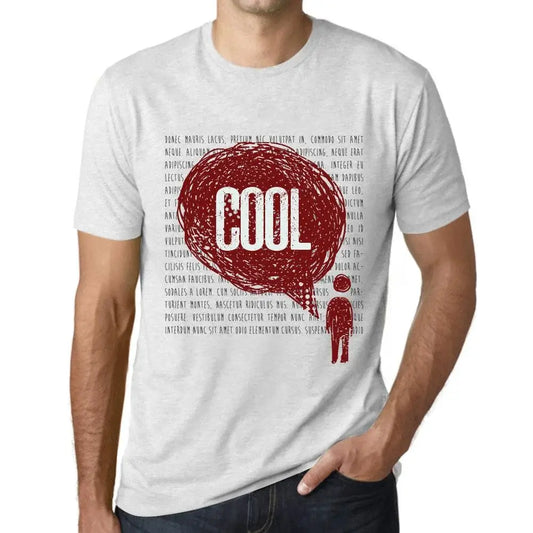 Men's Graphic T-Shirt Thoughts Cool Eco-Friendly Limited Edition Short Sleeve Tee-Shirt Vintage Birthday Gift Novelty