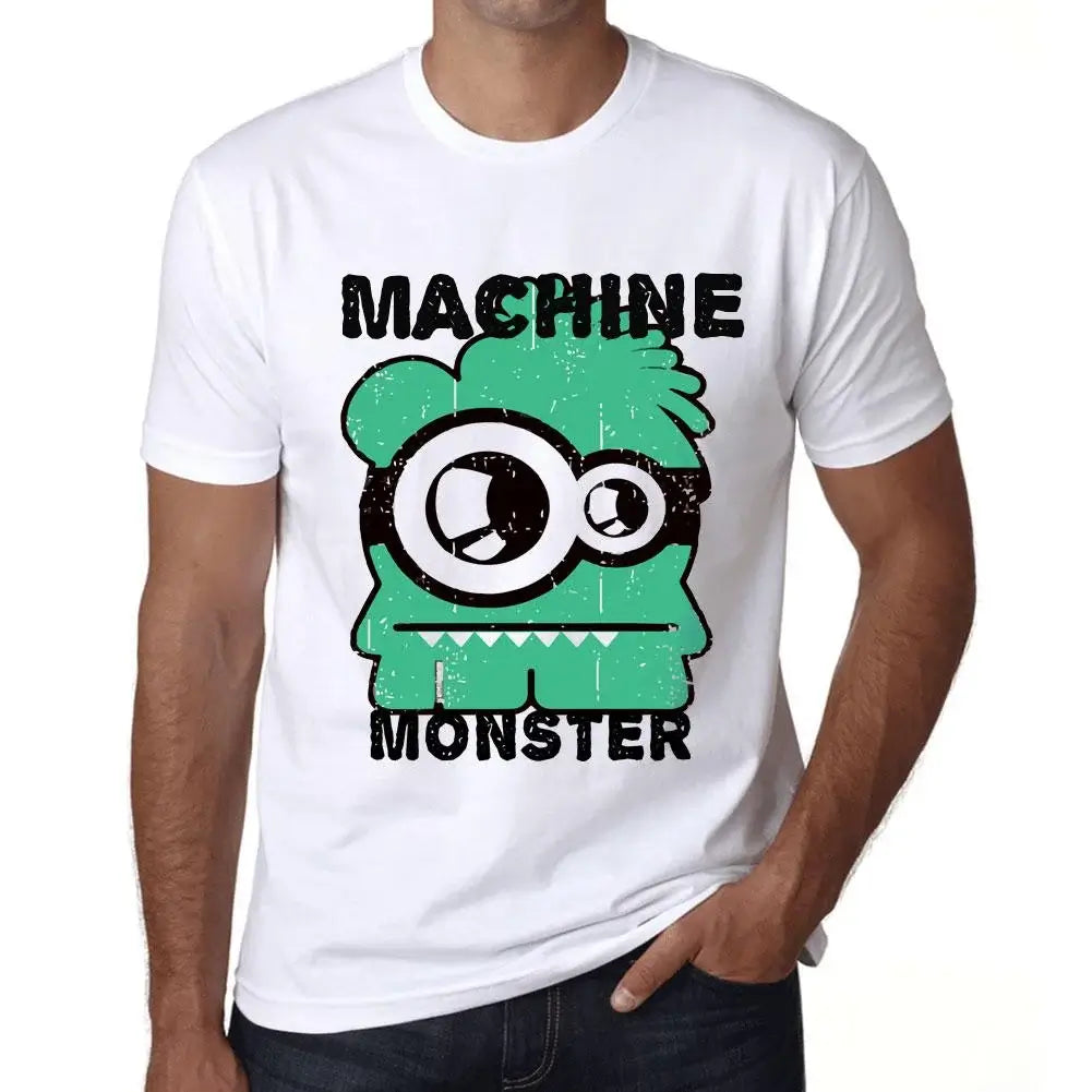 Men's Graphic T-Shirt Machine Monster Eco-Friendly Limited Edition Short Sleeve Tee-Shirt Vintage Birthday Gift Novelty