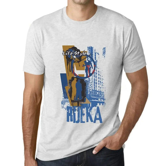 Men's Graphic T-Shirt Rijeka Lifestyle Eco-Friendly Limited Edition Short Sleeve Tee-Shirt Vintage Birthday Gift Novelty