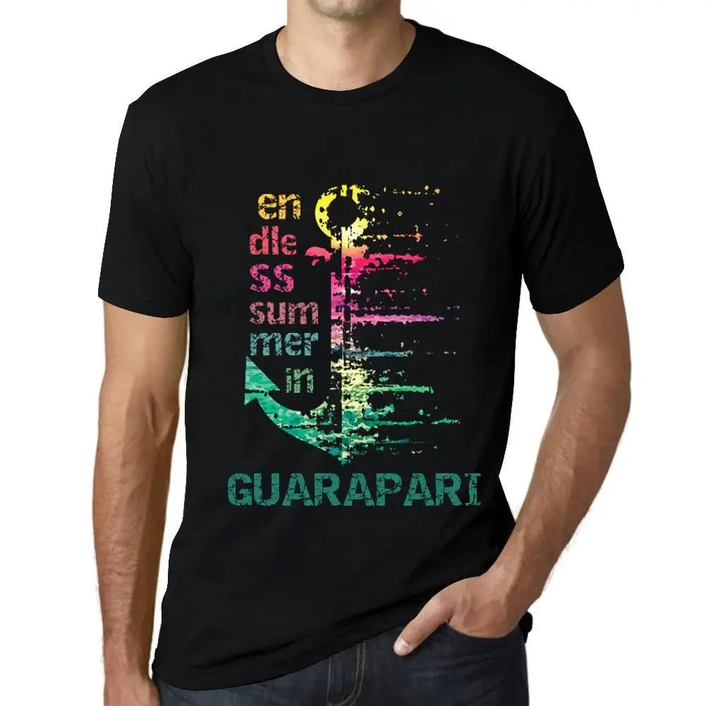 Men's Graphic T-Shirt Endless Summer In Guarapari Eco-Friendly Limited Edition Short Sleeve Tee-Shirt Vintage Birthday Gift Novelty