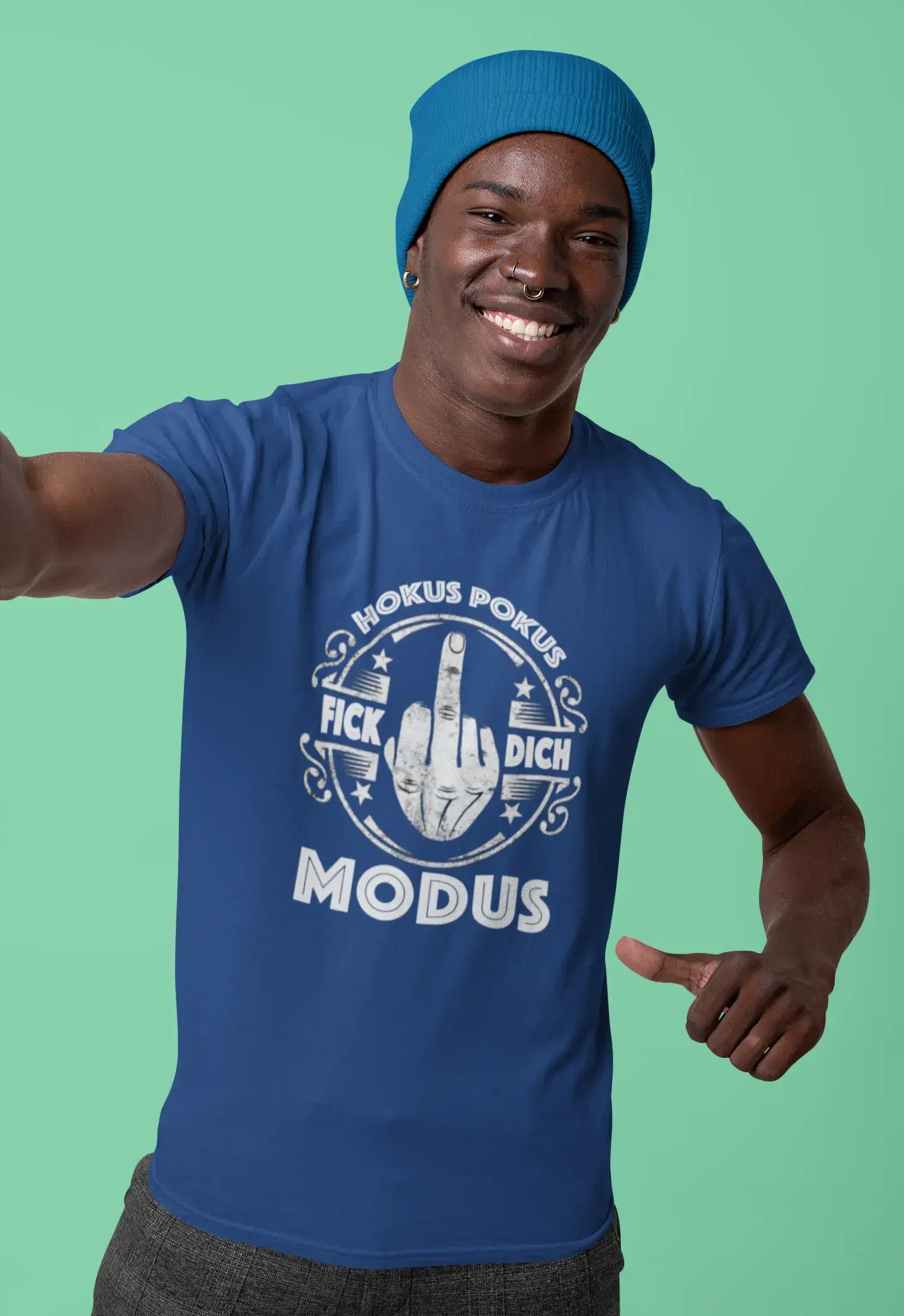 Men's Graphic T-Shirt Hokus Pokus Modus F... Dich Idea Gift