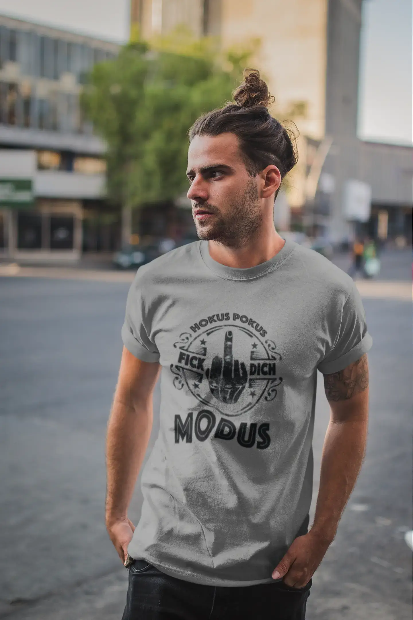 Men's Graphic T-Shirt Hokus Pokus Modus F... Dich Idea Gift