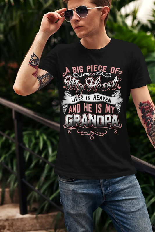 ULTRABASIC Men's Novelty T-Shirt He is My Grandpa - Funny Tee Shirt