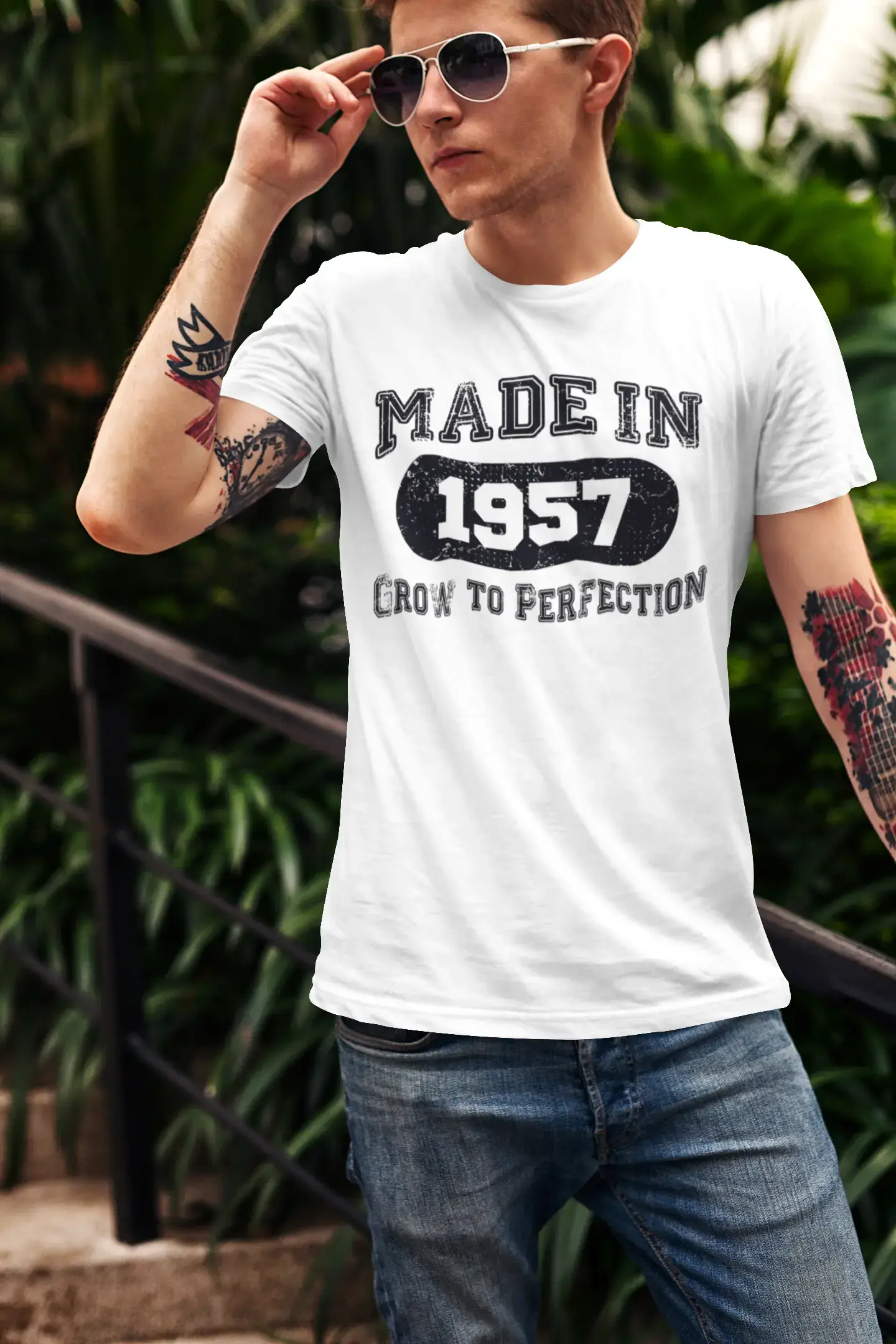 Birthday Gift Made 1957 T-shirt, Gift T shirt, Men's tee