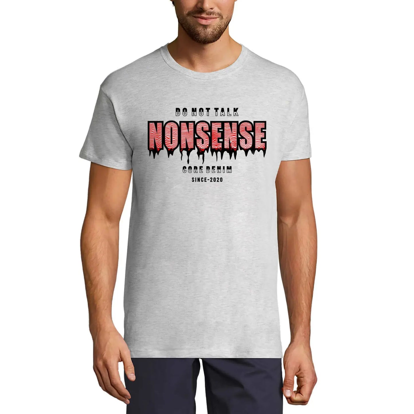 Men's Graphic T-Shirt Do Not Talk Nonsense Eco-Friendly Limited Edition Short Sleeve Tee-Shirt Vintage Birthday Gift Novelty