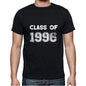 1996 Class Of Black Mens Short Sleeve Round Neck T-Shirt 00103 - Black / S - Casual