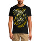 ULTRABASIC Men's Torn T-Shirt Cool Lion - Funny Vintage Shirt for Men