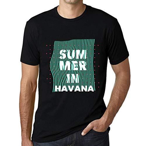 Ultrabasic - Homme Graphique Summer in Havana Noir Profond