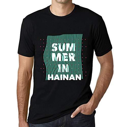 Ultrabasic - Homme Graphique Summer in HAINAN Noir Profond