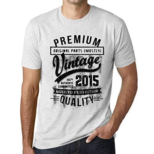 Ultrabasic - Homme T-Shirt Graphique 2015 Aged to Perfection Tee Shirt Cadeau d'anniversaire