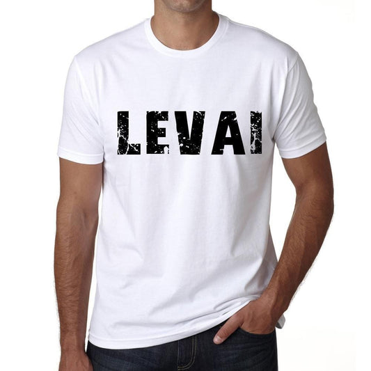 Homme T Shirt Graphique Imprimé Vintage Tee Levai