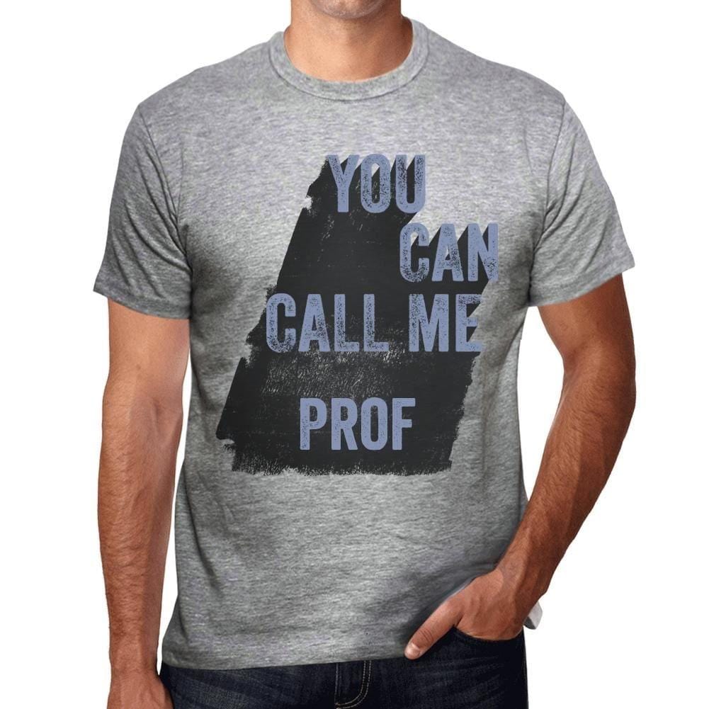 Homme Tee Vintage T Shirt Prof, You Can Call Me Prof