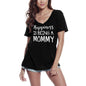 ULTRABASIC Women's T-Shirt Happiness is Being a Mommy - Short Sleeve Tee Shirt Tops