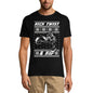 ULTRABASIC Men's T-Shirt Kick Twist and Rip - Funny Humor Biker Tee Shirt