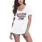 ULTRABASIC Women's T-Shirt You Make My Heart Smile - Romantic Quote