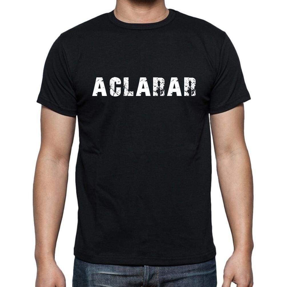 Aclarar Mens Short Sleeve Round Neck T-Shirt - Casual