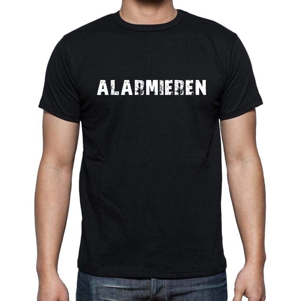 Alarmieren Mens Short Sleeve Round Neck T-Shirt - Casual