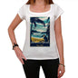 Alidama Island Pura Vida Beach Name White Womens Short Sleeve Round Neck T-Shirt 00297 - White / Xs - Casual
