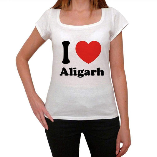 Aligarh T Shirt Woman Traveling In Visit Aligarh Womens Short Sleeve Round Neck T-Shirt 00031 - T-Shirt