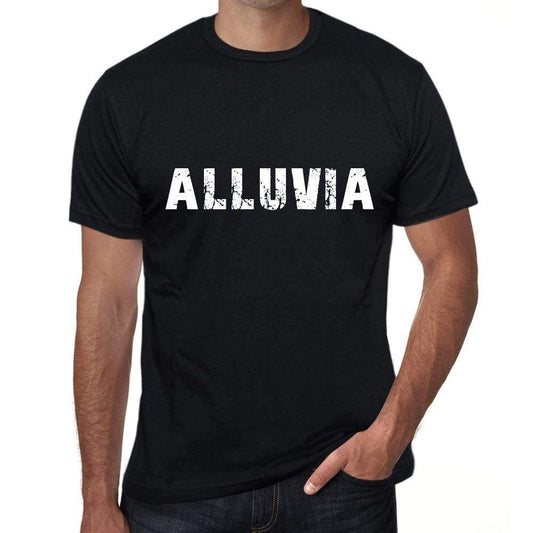 Alluvia Mens Vintage T Shirt Black Birthday Gift 00555 - Black / Xs - Casual