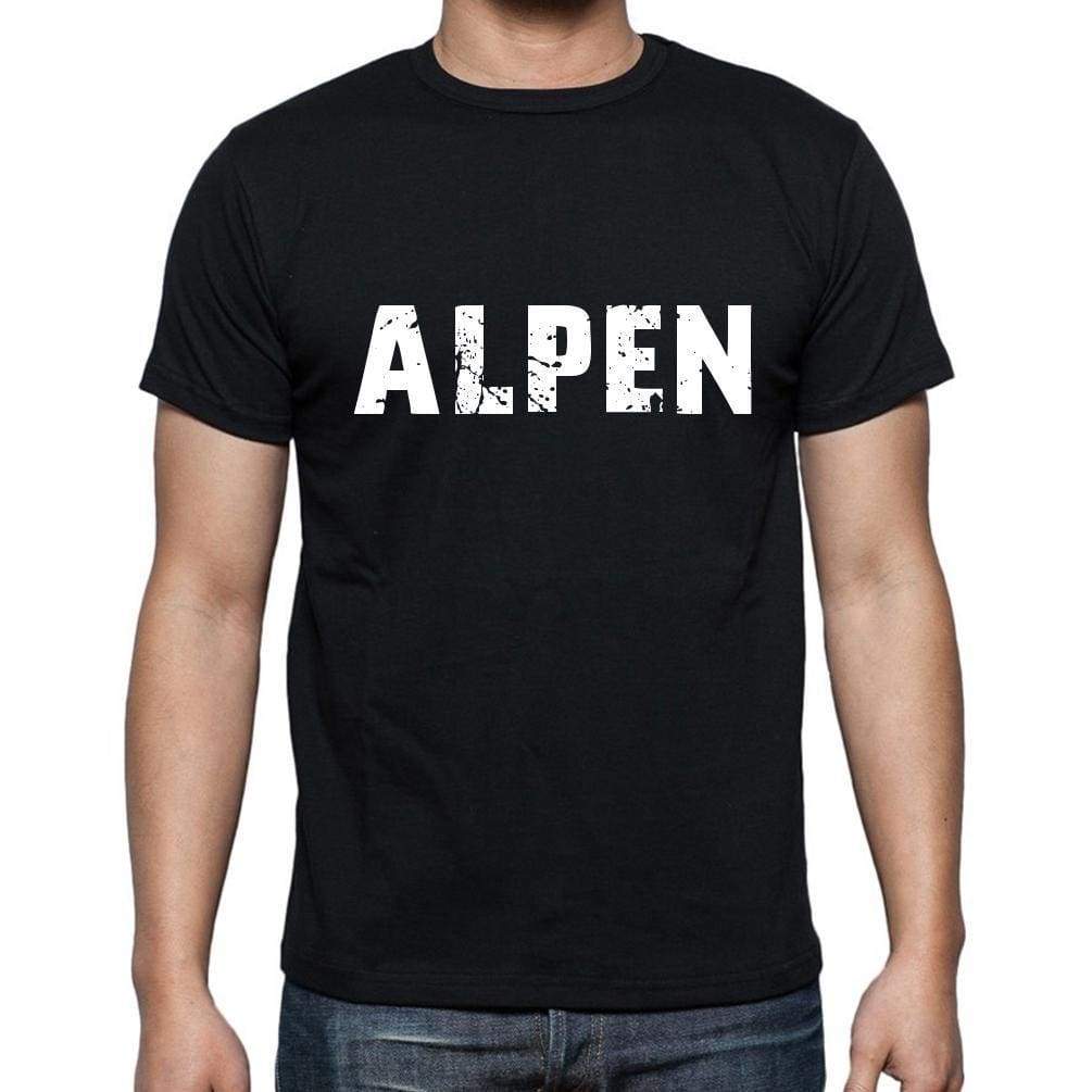 Alpen Mens Short Sleeve Round Neck T-Shirt - Casual