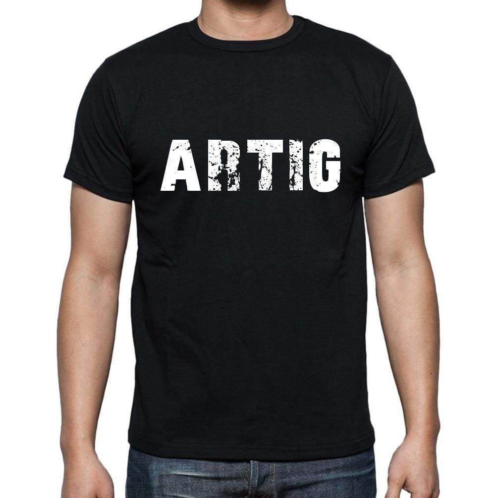 Artig Mens Short Sleeve Round Neck T-Shirt - Casual