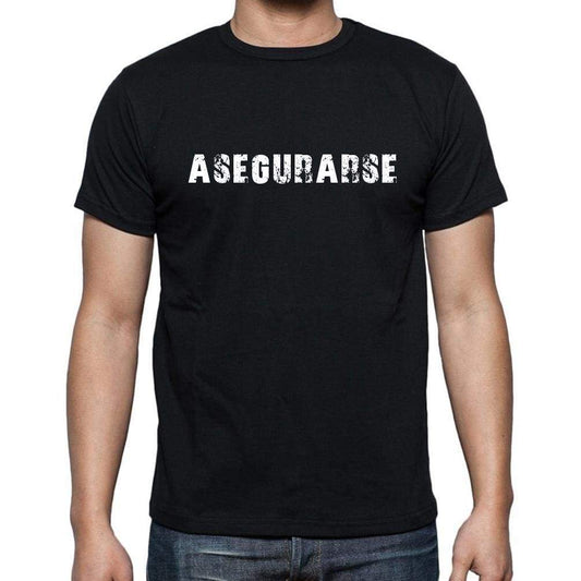 Asegurarse Mens Short Sleeve Round Neck T-Shirt - Casual