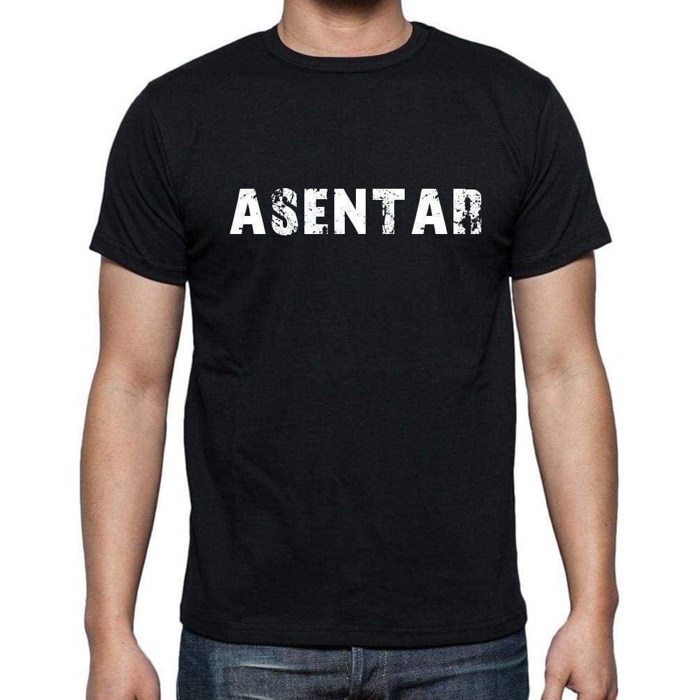 Asentar Mens Short Sleeve Round Neck T-Shirt - Casual