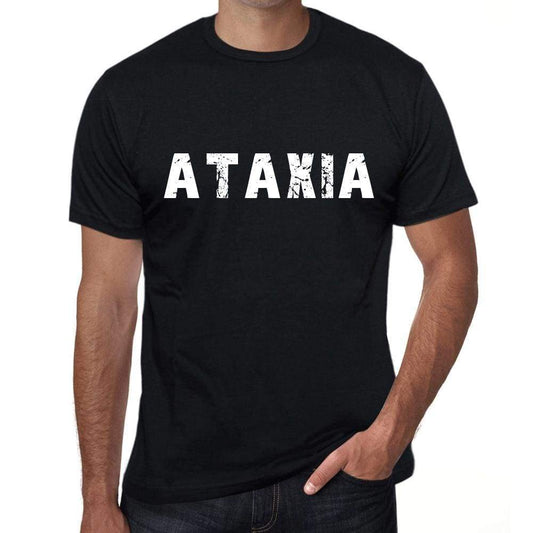 Ataxia Mens Vintage T Shirt Black Birthday Gift 00554 - Black / Xs - Casual