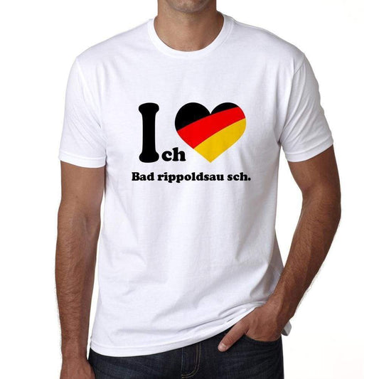 Bad rippoldsau sch., <span>Men's</span> <span>Short Sleeve</span> <span>Round Neck</span> T-shirt 00005 - ULTRABASIC