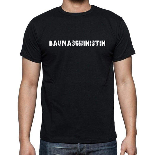 Baumaschinistin Mens Short Sleeve Round Neck T-Shirt 00022 - Casual