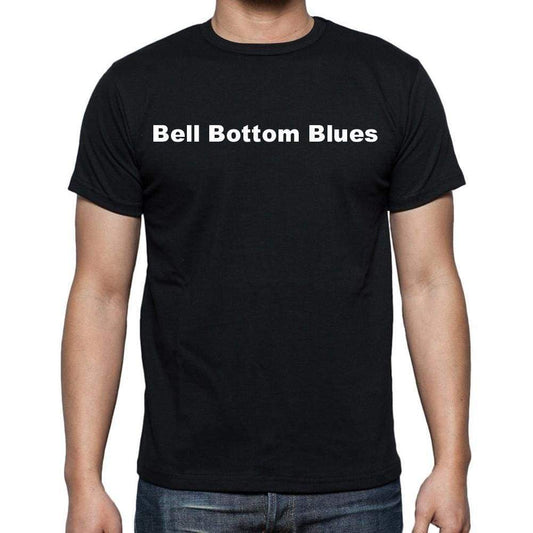 Bell Bottom Blues Mens Short Sleeve Round Neck T-Shirt - Casual