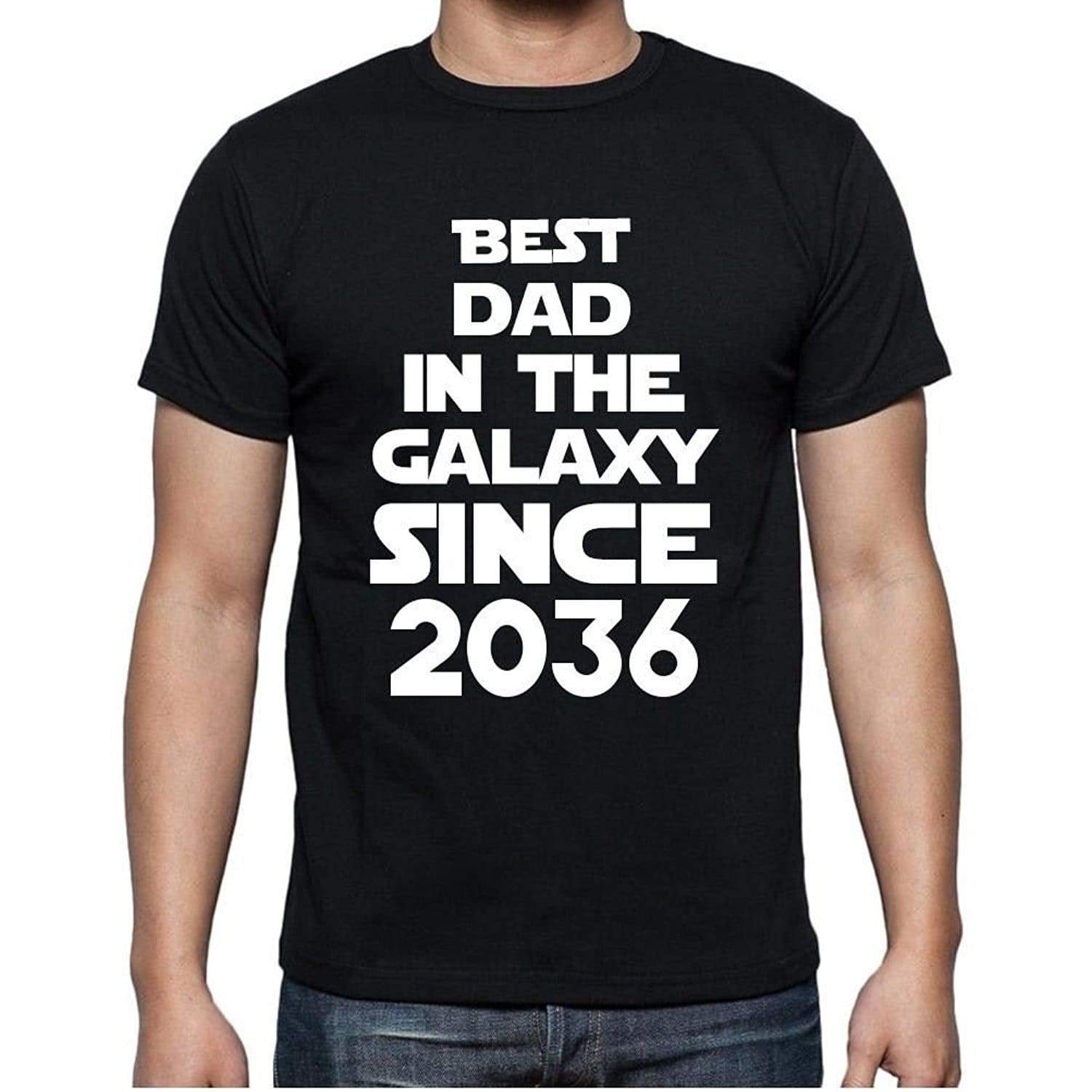 Best Dad 2036 Best Dad Mens T Shirt Black Birthday Gift 00112 - Black / Xs - Casual