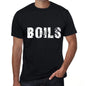 Boils Mens Retro T Shirt Black Birthday Gift 00553 - Black / Xs - Casual