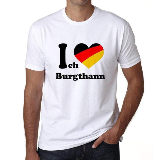 Burgthann, <span>Men's</span> <span>Short Sleeve</span> <span>Round Neck</span> T-shirt 00005 - ULTRABASIC
