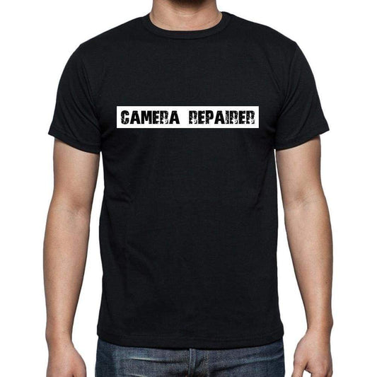 Camera Repairer T Shirt Mens T-Shirt Occupation S Size Black Cotton - T-Shirt